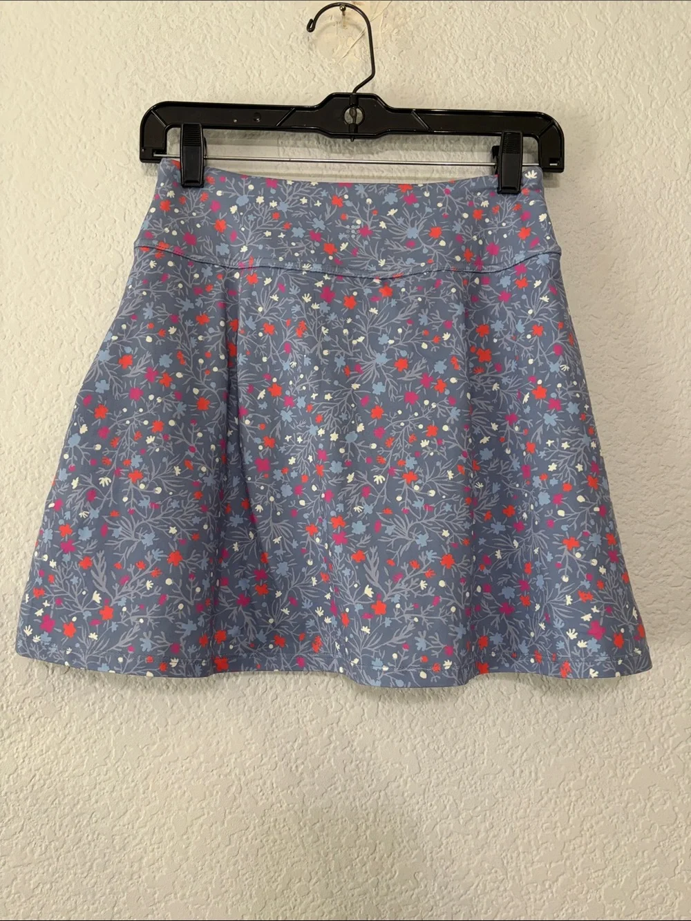Title Nine Flora Floral Tennis Athletic Skirt Skort